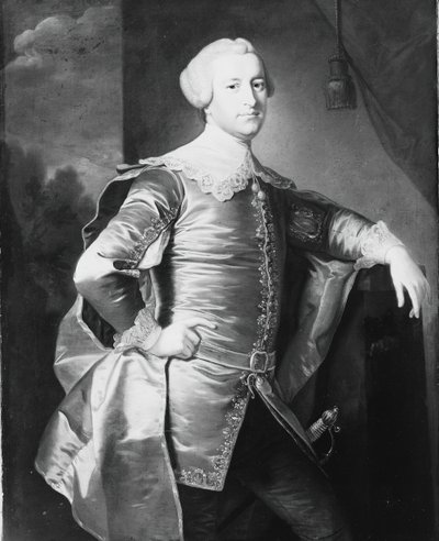 John Newton, c. 1757-60 da Thomas Hudson