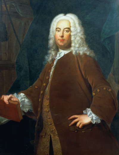 Ritratto di George Frederick Handel (1685-1759) c.1736 da Thomas Hudson