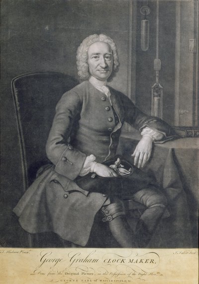 Ritratto di George Graham (1673-1751) Orologiaio da Thomas Hudson