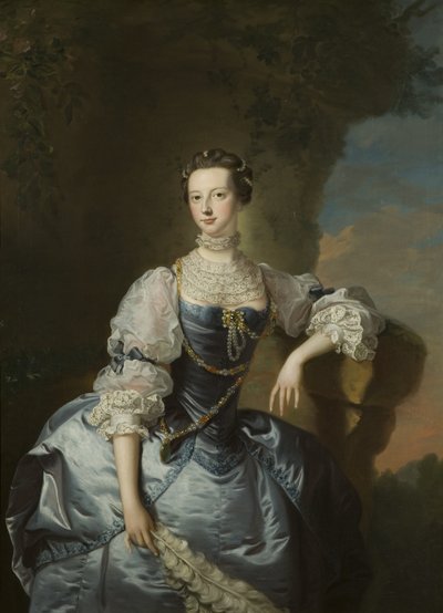 Ritratto di Mrs Emma Harvey da Thomas Hudson