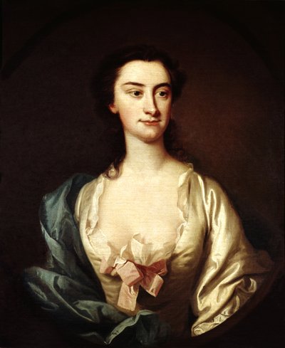 Ritratto della cantante Susannah Maria Cibber, c.1745 da Thomas Hudson
