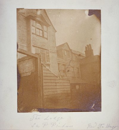 Casa di Sir Paul Pindar, Bishopsgate, Città di Londra, 1860 da Thomas Hugo