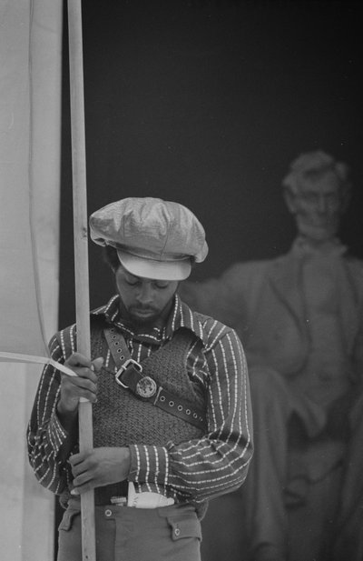 Convenzione delle Pantere Nere, Lincoln Memorial da Thomas J. O