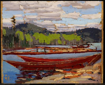 Barche, estate 1916 da Tom Thomson