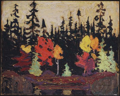 Abete nero e acero da Tom Thomson
