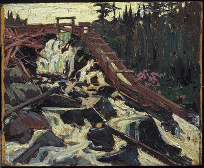 Scivolo di legno, 1915 da Tom Thomson