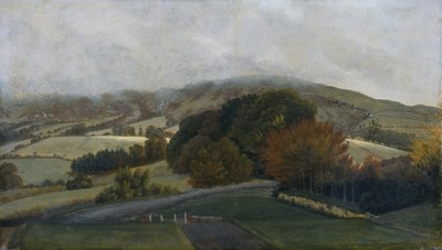 Montagne di Carneddau da Pencerrig, c.1776 da Thomas Jones