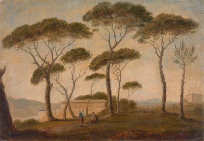 Il Giardino della Villa Borghese da Thomas Jones