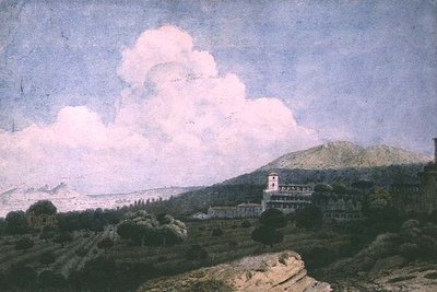Le Rovine della Villa di Mecenate e la Villa d