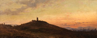 Mulino a Vento al Tramonto da Thomas Jr. Whittle