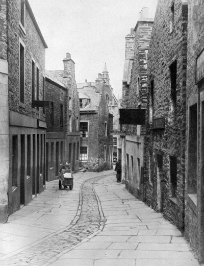 Una strada a Stromness, Orkney, Scozia, 1924-1926 da Thomas Kent