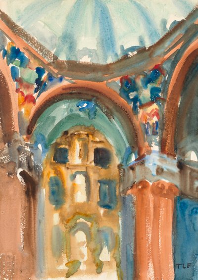 Interno della Chiesa da Thomas La Farge