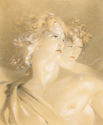 Satana come angelo caduto da Thomas Lawrence