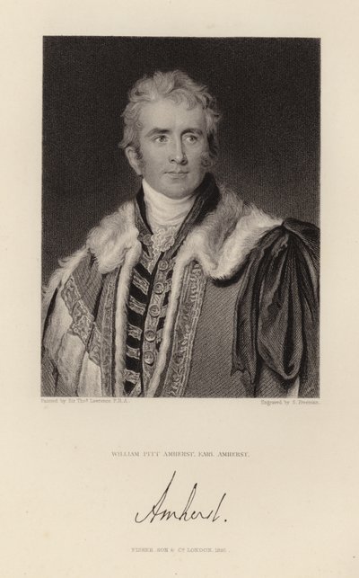 Conte Amherst da Thomas Lawrence