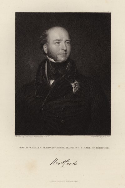 Conte di Hertford da Thomas Lawrence
