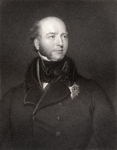 Francis Charles Seymour Conway, 3° Marchese di Hertford e Yarmouth, inciso da William Holl, da 