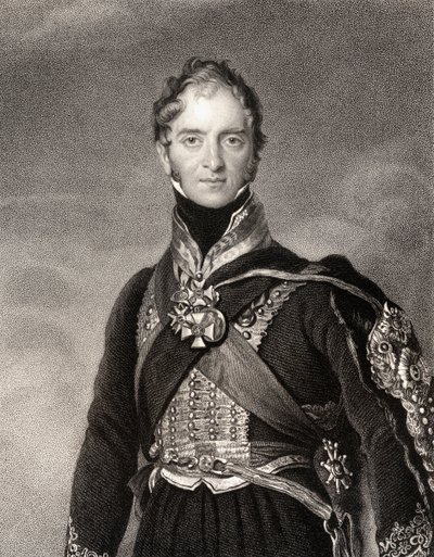 Henry William Paget, 1° Marchese di Anglesey, inciso da Samuel Freeman (1773-1857) da Thomas Lawrence