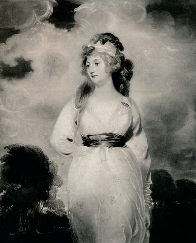 Lady Amelia Anne Hobart, Viscontessa Castlereagh, Marchesa di Londonderry, c1800 da Thomas Lawrence