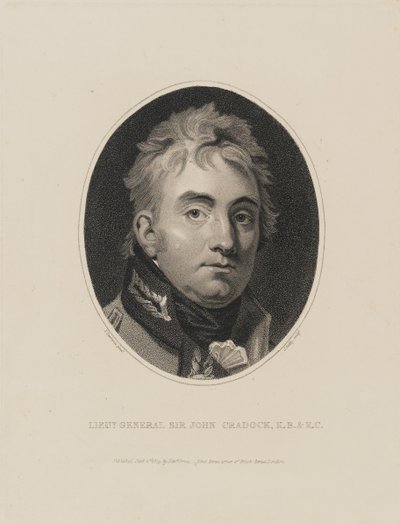 Tenente generale Sir John Cradock, 1809 da Thomas Lawrence