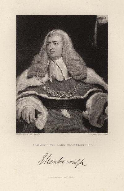 Lord Ellenborough da Thomas Lawrence