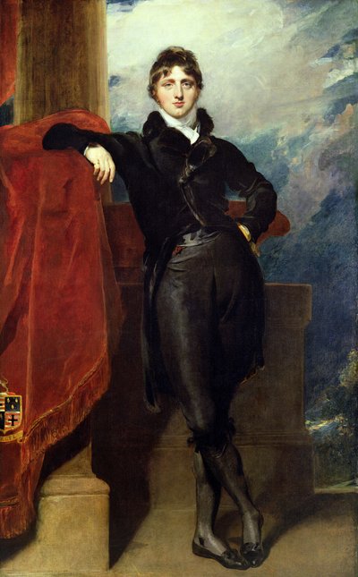 Lord Granville Leveson-Gower, poi 1° Conte Granville, c.1804-6 da Thomas Lawrence