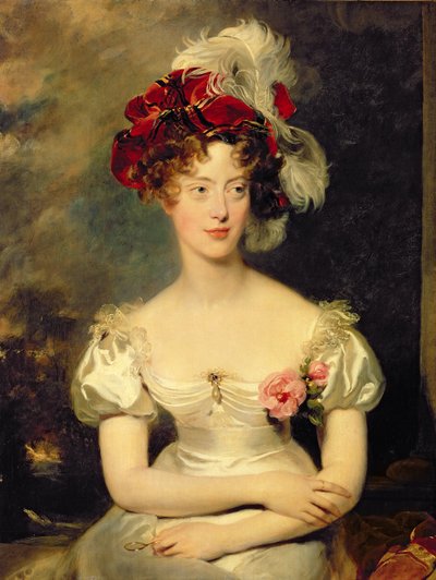 Marie-Caroline de Bourbon, Duchessa di Berry, c.1825 da Thomas Lawrence