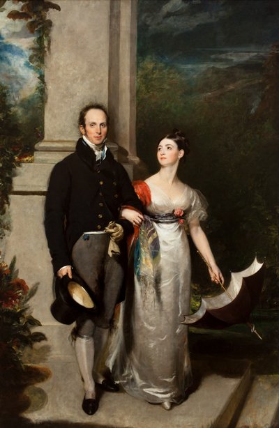 Il signor e la signora James Dunlop, c.1825 da Thomas Lawrence