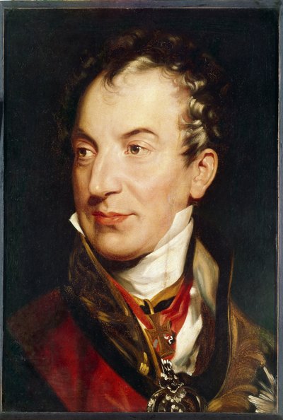 Ritratto di Clemente Wenzel, principe di Metternich da Thomas Lawrence