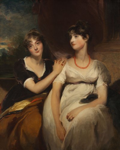 Ritratto di Charlotte e Sarah Carteret-Hardy, 1801 da Thomas Lawrence
