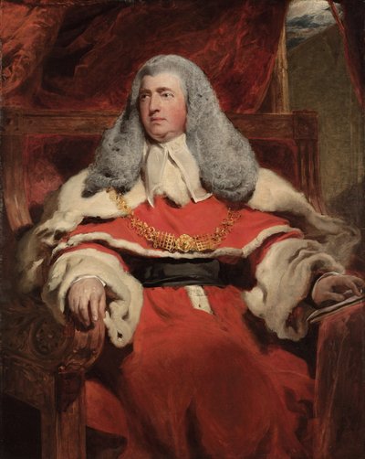 Ritratto di Edward Law, 1° Barone Ellenborough da Thomas Lawrence