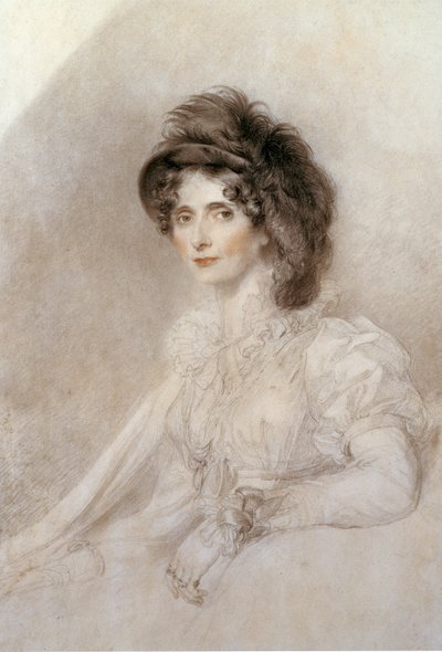 Ritratto di Elizabeth, Duchessa del Devonshire, 1816 da Thomas Lawrence
