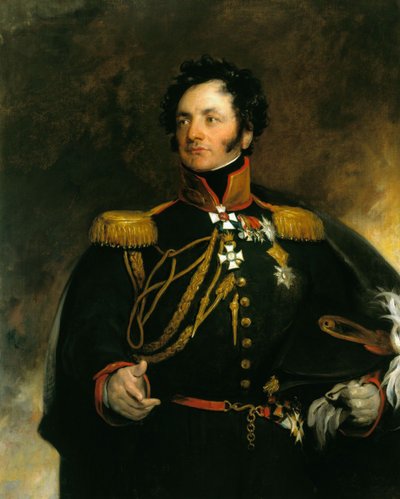 Ritratto del Generale Fyodor Petrovich Uvarov 1773-1824, 1818 da Thomas Lawrence