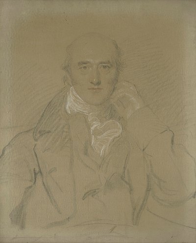 Ritratto di George Canning, M.P. (1770-1827), mezzo busto, seduto da Thomas Lawrence