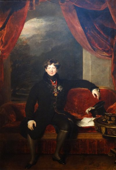 Ritratto di Re Giorgio IV da Thomas Lawrence