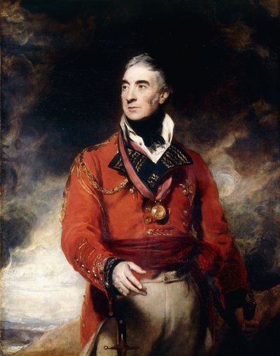 Ritratto del tenente generale Sir Thomas Graham, K.B., poi 1° barone Lynedoch da Thomas Lawrence