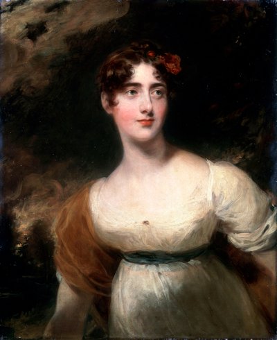 Ritratto di Milady Emily Harriet Wellesley-Pole Lady Raglan, 1814 da Thomas Lawrence