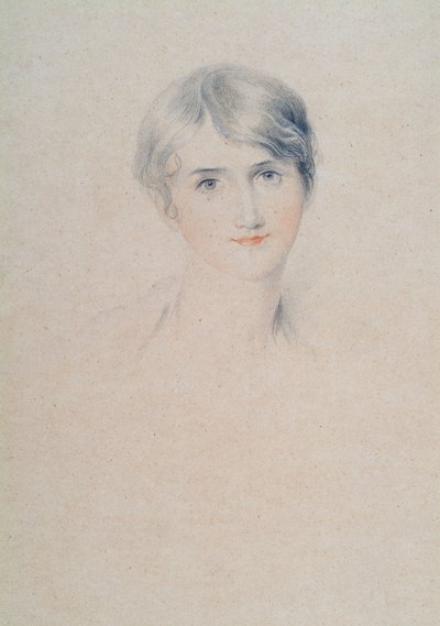 Ritratto di Miss Bloxham, c.1800-10 da Thomas Lawrence