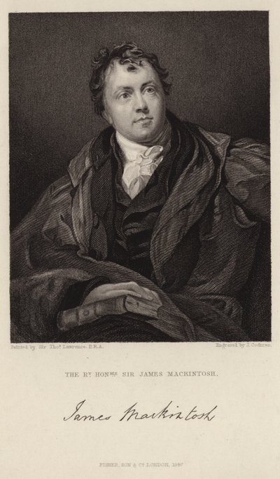 Ritratto di Sir James Mackintosh da Thomas Lawrence