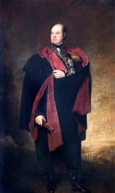 Ritratto di William Carr Beresford, 1° Visconte Beresford, soldato britannico, c. 1818 da Thomas Lawrence