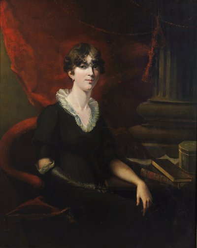 Ritratto di una signora, possibilmente Sarah Harriet Burney (1772-1884) da Thomas Lawrence