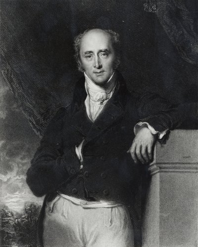 Ritratto del Diritto Onorevole Charles Grey, Conte Grey (1764-1845) inciso da J. Cochran da Thomas Lawrence
