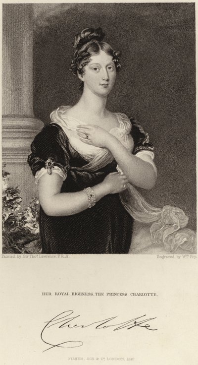 Principessa Carlotta del Galles da Thomas Lawrence