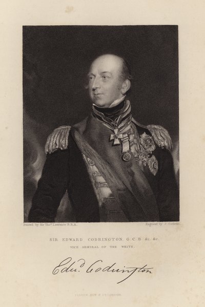 Sir Edward Codrington da Thomas Lawrence