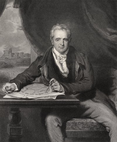 Sir Jeffry Wyatville, inciso da H. Robinson, da 