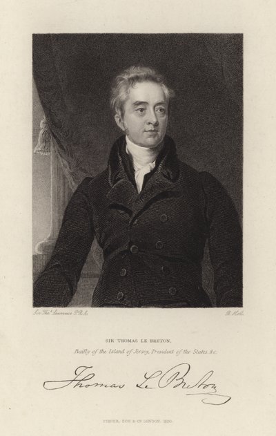 Sir Thomas Le Breton da Thomas Lawrence