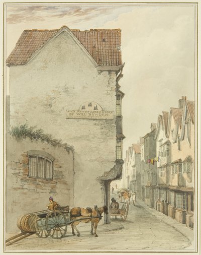 Back Street, guardando a Sud da Thomas Leeson the Elder Rowbotham