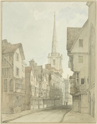 Broad Street da Thomas Leeson the Elder Rowbotham