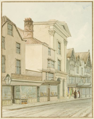 Castle Street da Thomas Leeson the Elder Rowbotham