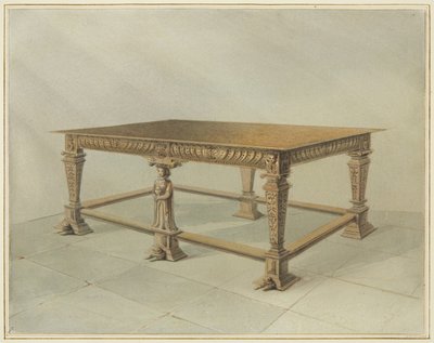 Tavola della comunione di vecchia quercia, Chiesa di San Giovanni da Thomas Leeson the Elder Rowbotham