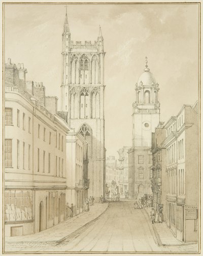 Corn Street da Thomas Leeson the Elder Rowbotham